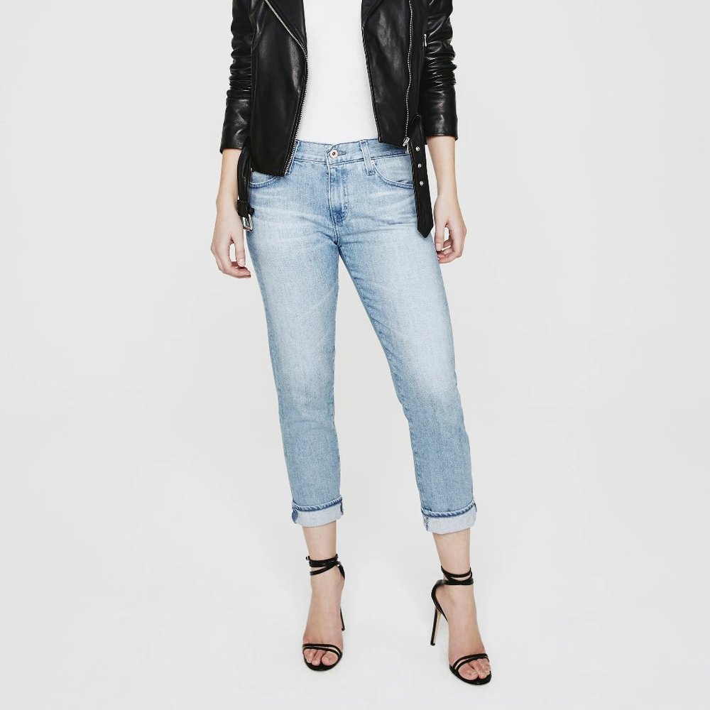 NEW $245 AG Jeans Ex-Boyfriend Slouchy Slim Straight 24 Archway AWAY DAS1575